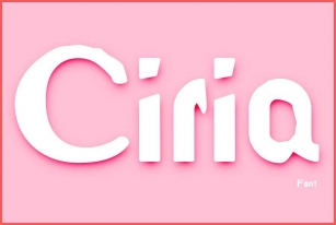 Ciria Font Download