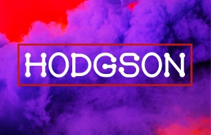 Hodgson Font Download