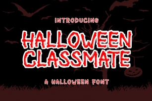 Halloween Classmate Font Download