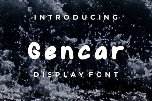 Gencar Font Font Download