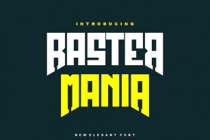 Raster Mania Font Font Download