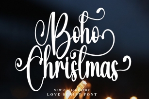 Boho Christmas Font Download