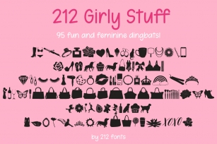 212 Girly Stuff Font Download
