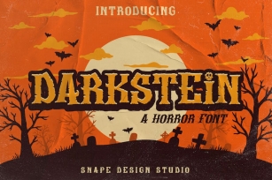 Darkstein - Horror Font Font Download