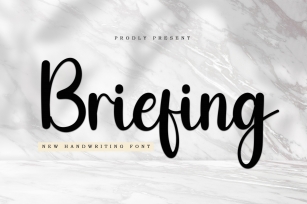 Briefing Font Download
