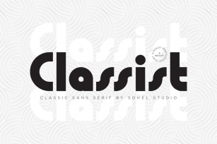 Classist sans serif Font Download