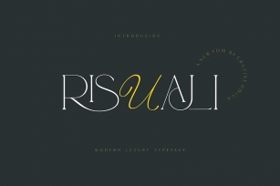 Risuali - Luxury Typeface Font Download