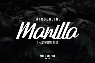 Manilla Script Font Download