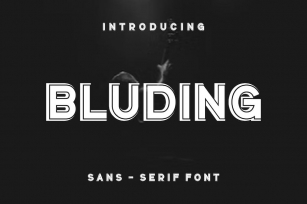Bluding Font Font Download