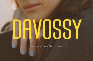 Davossy – Modern Sans Serif Font Download