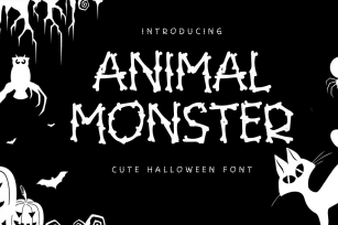 Animal Monster Font Download