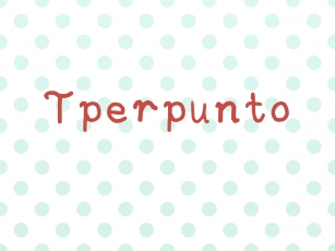 Tperpunto Font Download