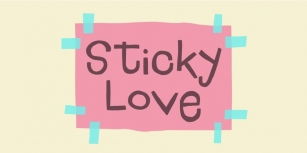 Sticky Love Font Download
