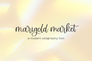 Marigold Market Font Download