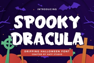 Spooky Dracula Font Download