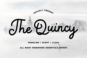 The Quincy Font Download