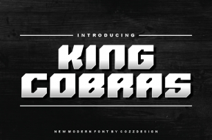King Cobras Font Download