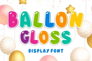 Ballon Gloss Font Download