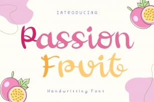 Passion Fruit Font Download