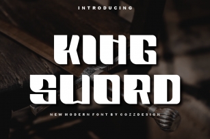King Sword Font Download