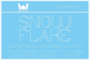 Snow Flake Font Download
