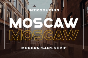 Moscaw Font Download