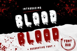 Blood Font Download