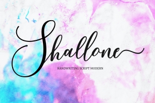 Shallone Font Download