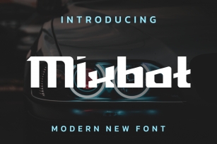 Mixbot Font Download
