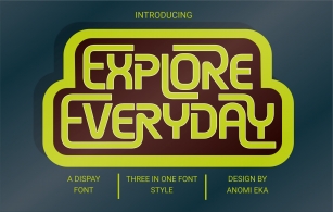 Explore Everyday Font Download