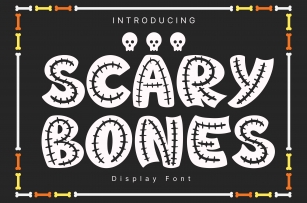 Scary Bones Font Download
