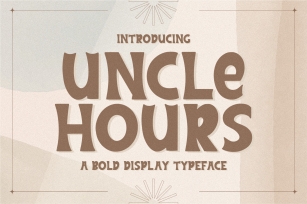 Uncle Hours Font Download
