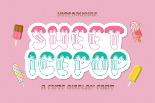 Sweet Ice Pop Font Download