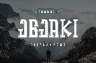 Jejaki font Font Download