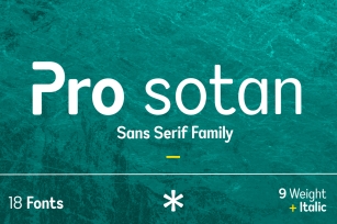 Pro Sotan Font Download