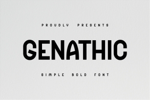 Genathic Font Download