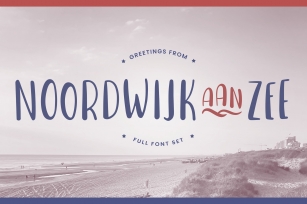 Noordwijk aan Zee Font Download