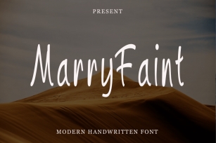 Marryfaint Font Download