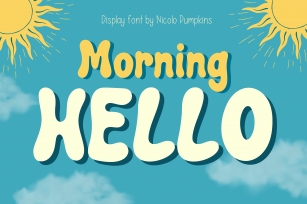 Morning Hello Font Download