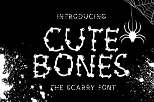 Cute Bones Font Download