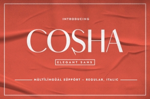 Cosha Font Download