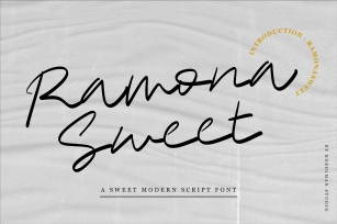 Ramona Sweet Font Download