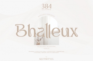 Bhalleux Elegant Serif Font Download