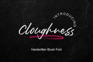Cloughness Font Download