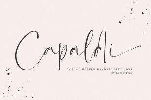 Capaldi Font Download