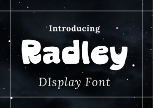 Radley Font Download