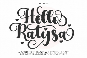 Hello Ratysa Font Download