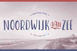 Noordwijk aan Zee Font Download