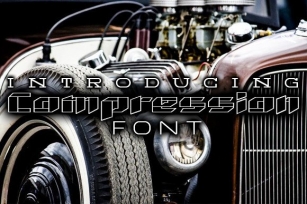 Compression Font Download