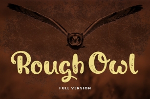 Rough Owl Font Download